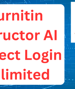 Buy turnitin instructor account ai detection